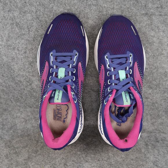 Brooks Shoes Womens 7 Athletic Trainer Adrenaline GTS 22 Running Sneaker Purple - Picture 6 of 11